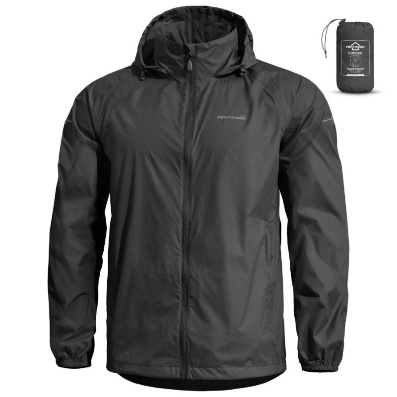 Cloudburst Packable Mens Rain Jacket