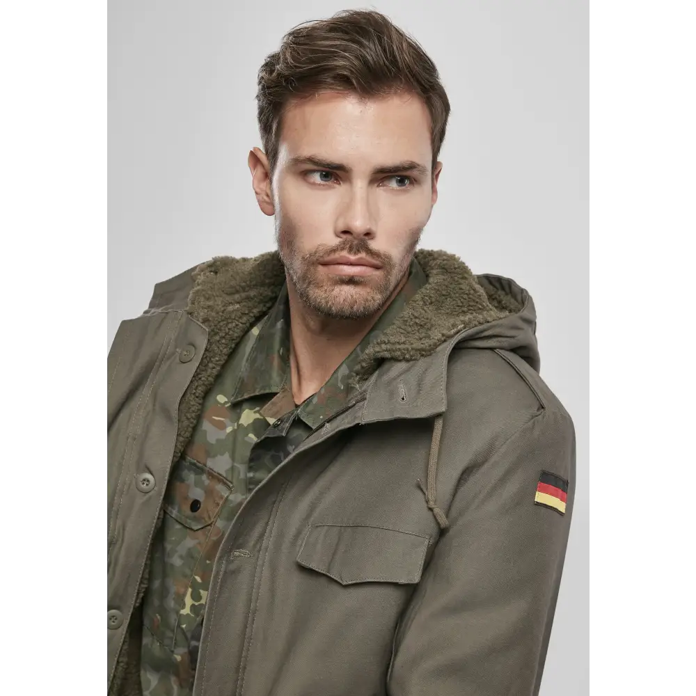 Bw Parka (german Military Jacket) Jacket Heavy - Brandit