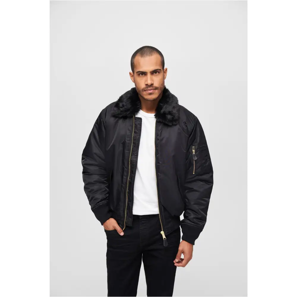 Ma2 Fur Collar Bomber Jacket Heavy - Brandit